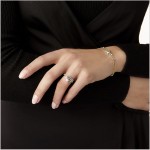 Yoko London - Sleek Akoya Pearl and Diamond Ring In Yellow Gold